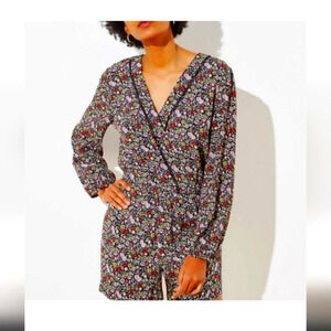 LOFT Floral Romper - XS